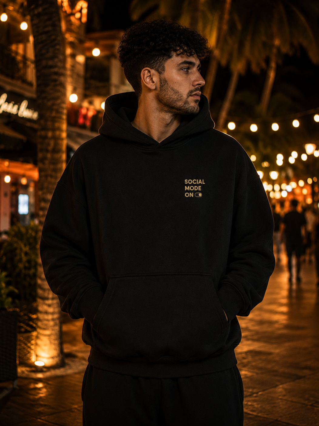 Social Mode Hoodie — Bachata Nights Edition image 1